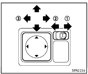 Adjusting outside mirrors