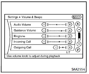 The display as illustrated will appear when