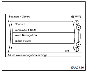 When the Standard Mode is active, perform