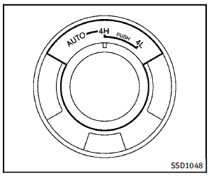 4WD shift switch