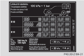 For trailer towing, adjust the tire pressure