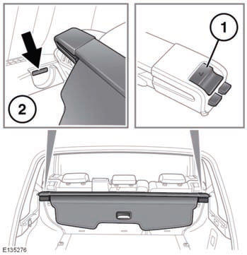 1. With the cover retracted, press the release button on the right-hand end of