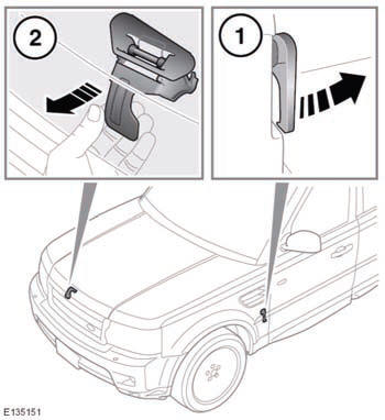 1. Pull the hood release lever, located in the left-hand front footwell.