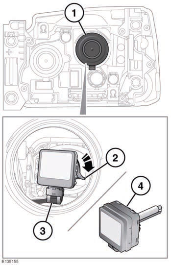 1. Twist and lift off the domed cap.