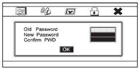 4. At the Old Password option, enter the old password or the default password