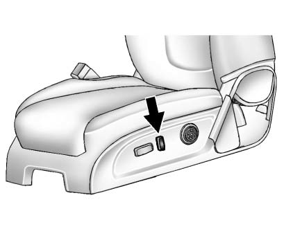To adjust the seatback: