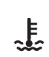 The engine coolant temperature warning light comes on briefly when the vehicle