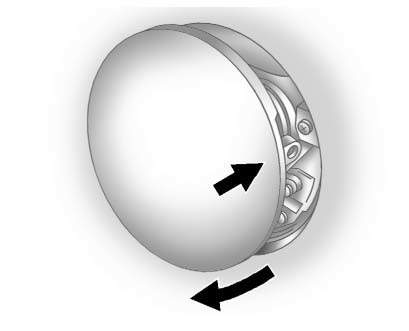 To remove the fuel cap, turn it slowly counterclockwise. The fuel cap has a spring
