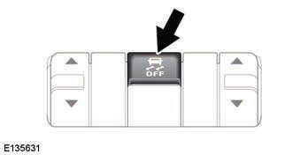 To disable DSC, press and briefly hold the DSC OFF switch on the fascia (the